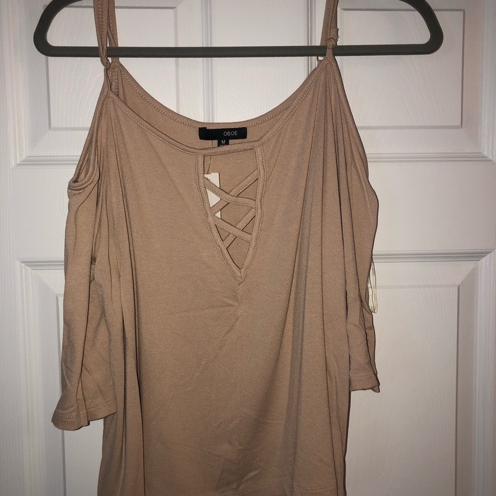 Tan Tank/Tshirt